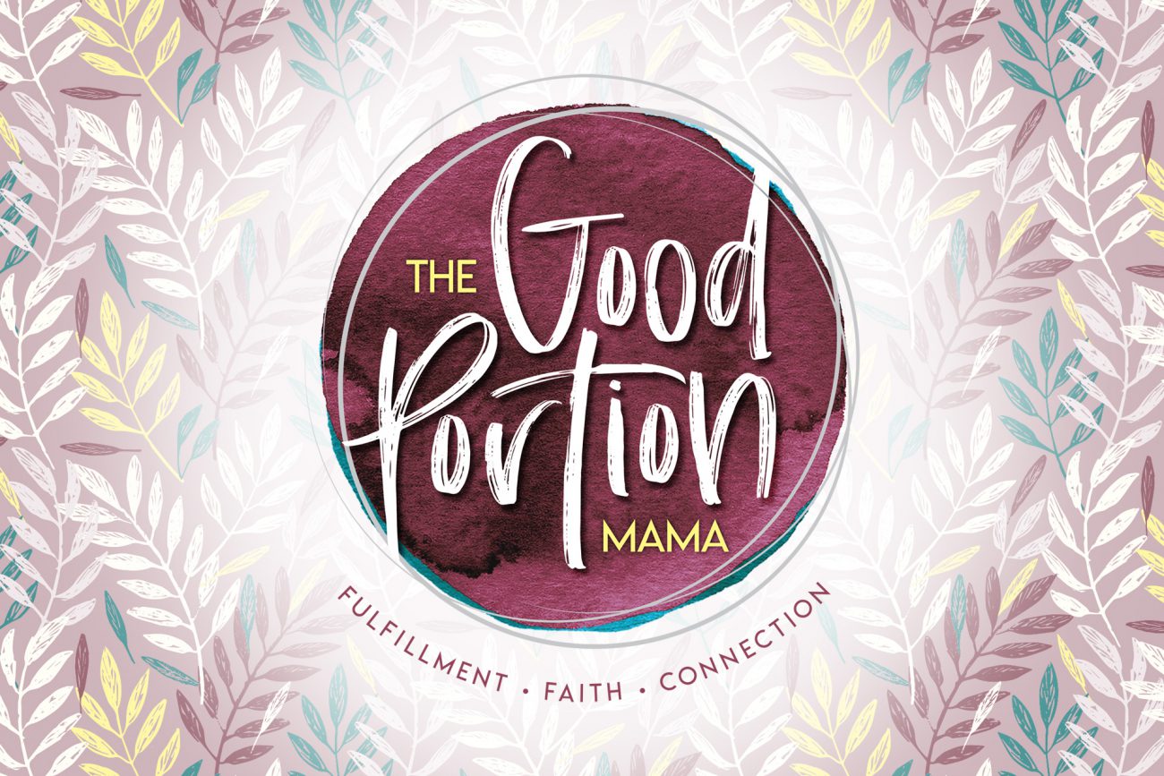 The Good Portion Mama Podcast Logo by Morehawk