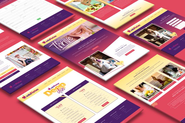 eduThrive Website Pages by Morehawk