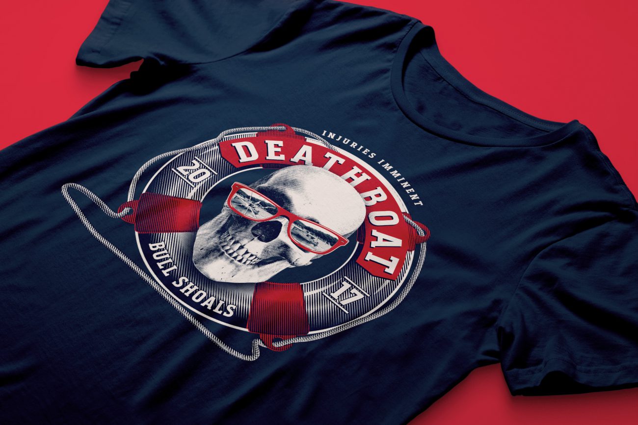 Deathboat T-Shirt by Morehawk
