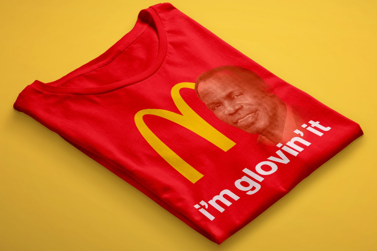 Danny Glovin' It T-Shirt by Morehawk