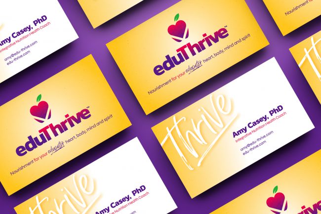 eduThrive Business Cards by Morehawk