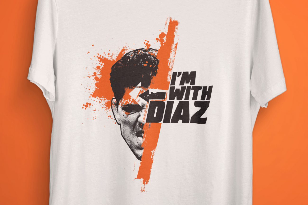 I'm With Diaz T-Shirt by Morehawk