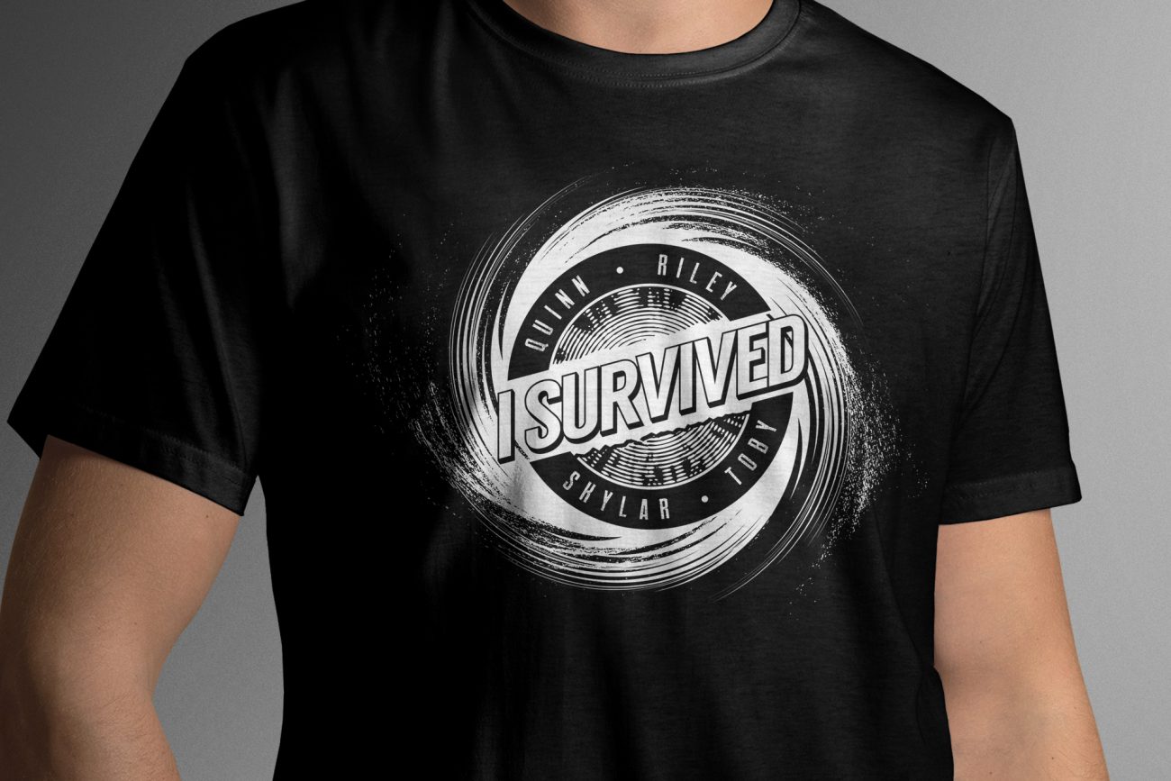 I Survived Noreasters T-Shirt by Morehawk