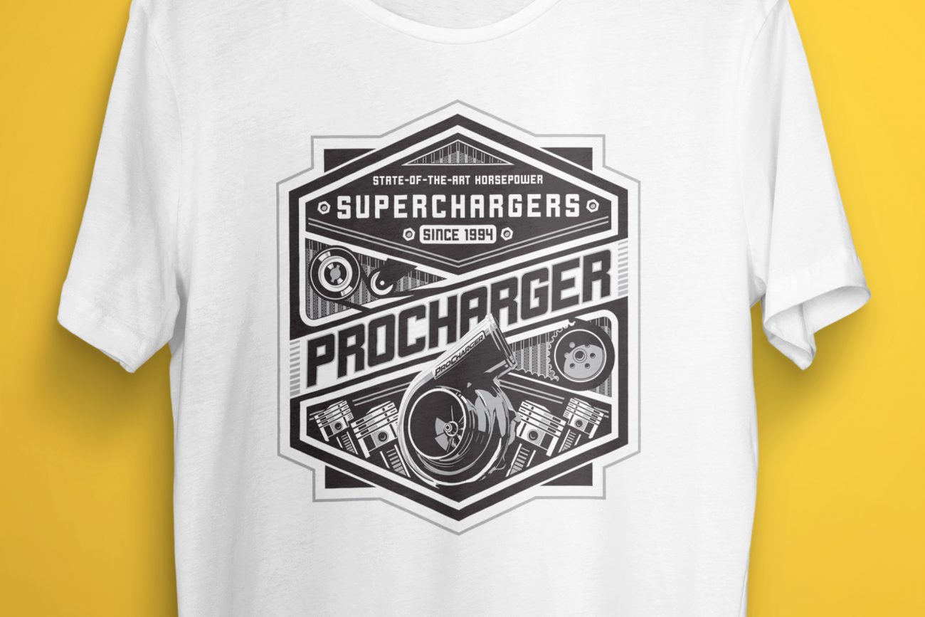 ProCharger Pulleys T-Shirt by Morehawk