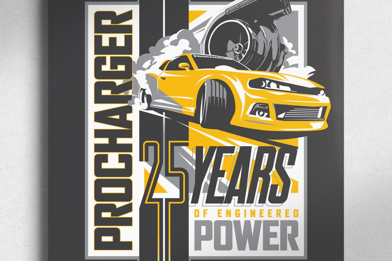 ProCharger 25 Years Poster by Morehawk