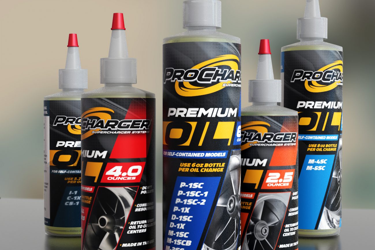ProCharger Oil Bottle Labels by Morehawk