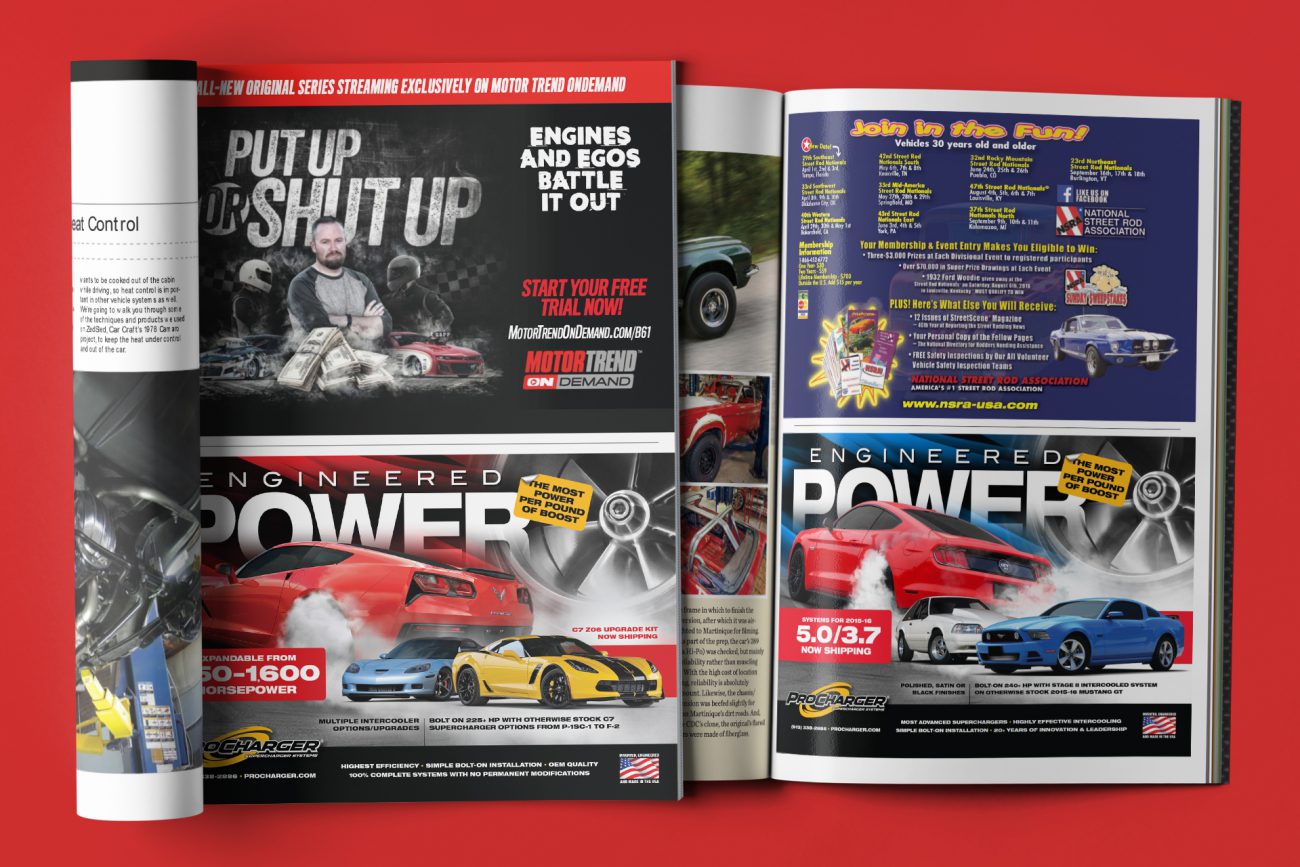 ProCharger Magazine Ads by Morehawk