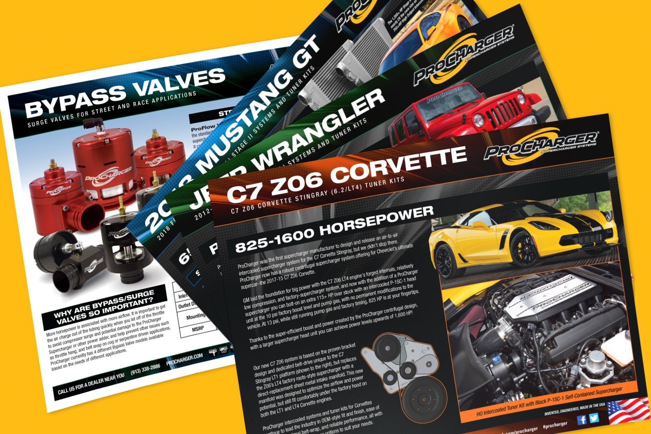 ProCharger Product Flyers by Morehawk
